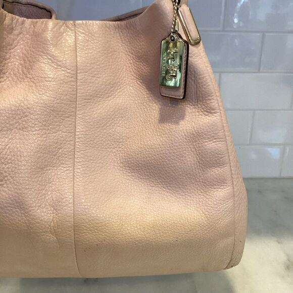 Coach Madison Pebbled Leather Phoebe Shoulder Bag - Picture 3 of 15